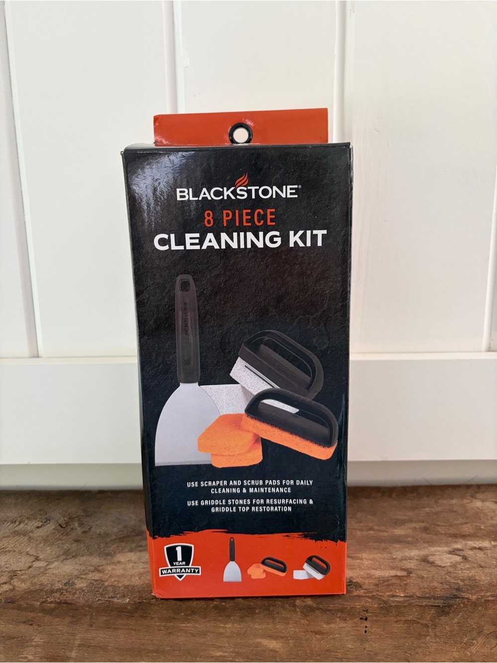Blackstone Cleaning Kit - Black & Orange